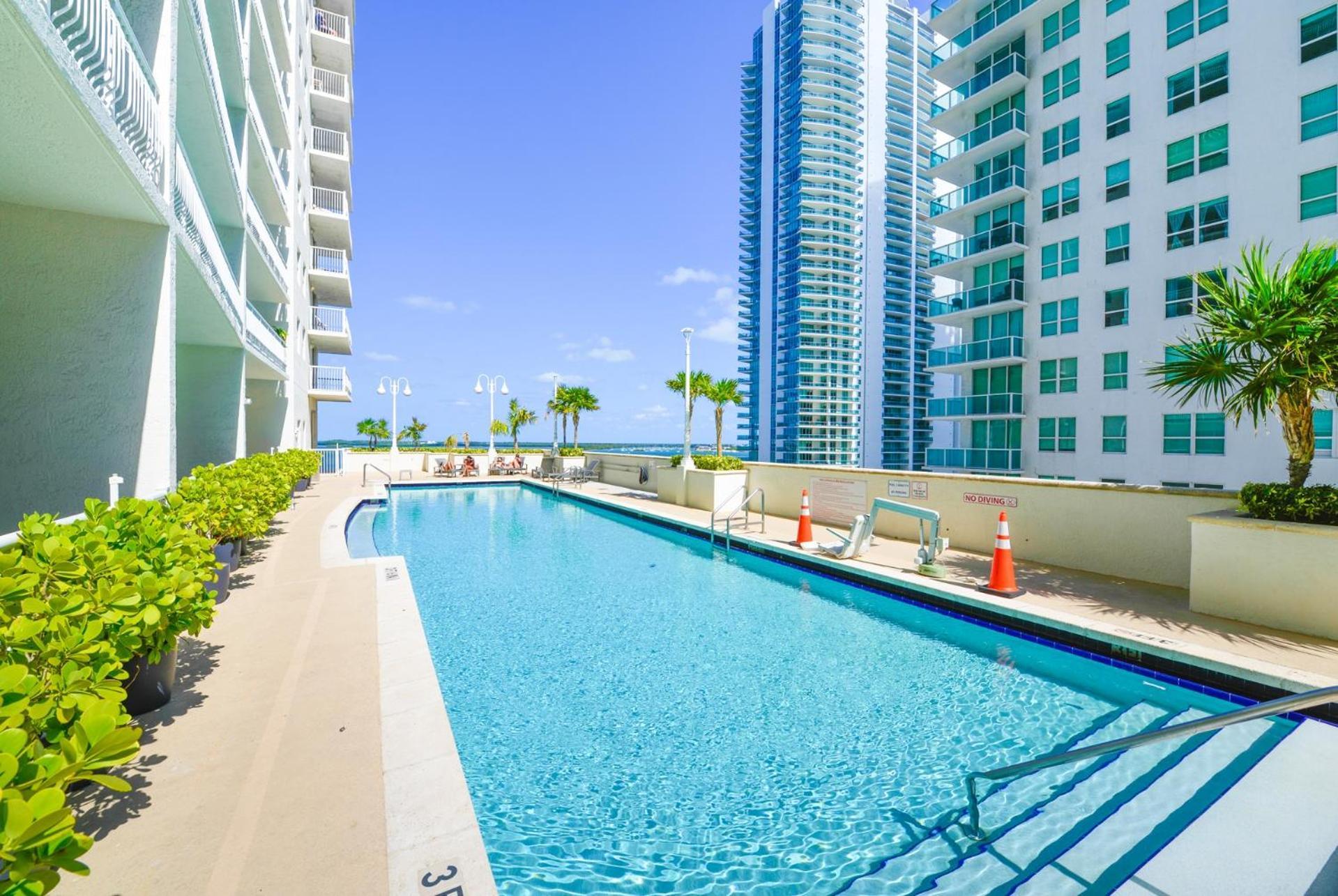 Ocean View Exquisite 1 Bedroom Condo With Free Parking Miami Eksteriør billede